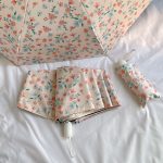 French-Inspired Floral College Umbrella – Fully Automatic Folding Sunshade with UV Protection for All-Weather Use - Image 4