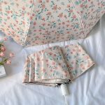 French-Inspired Floral College Umbrella – Fully Automatic Folding Sunshade with UV Protection for All-Weather Use - Image 6