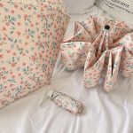 French-Inspired Floral College Umbrella – Fully Automatic Folding Sunshade with UV Protection for All-Weather Use - Image 7
