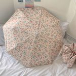 French-Inspired Floral College Umbrella – Fully Automatic Folding Sunshade with UV Protection for All-Weather Use - Image 10