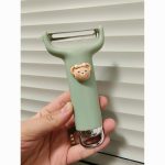 Cute Stainless Steel Fruit Peeler – Multifunctional Kitchen Tool for Peeling Potatoes and Apples - Image 6