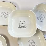 Light luxury bone disposal dish set for home use, small plate for bone waste, plastic snack dish for dried fruits and snacks, fruit platter. - Image 7