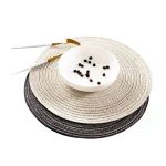 Woven placemats and coasters, heat insulation mats, ins-style Nordic kettle mats, household anti-scalding dish and bowl pads, Western dining table mats. - Image 4