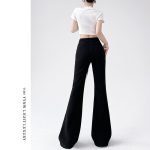 Flared high-waisted slimming bootcut pants, versatile American-style casual pants - Image 6