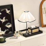 Petal Umbrella Table Lamp – Elegant Minimalist Aesthetic Night Light for Bedroom and Study - Image 4