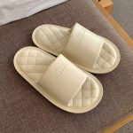 Minimalist EVA Quilted Slippers - Summer Anti-Slip Soft Sole Slides for Men & Women. - Image 5