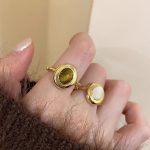 Tiger's Eye Adjustable Ring - Vintage Chinese Style Jewelry - Image 7