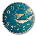 Silent Quartz Wall Clock – Creative Artistic Design for Living Room, Non-Punch Installation - Image 8