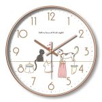 Silent Quartz Wall Clock – Creative Artistic Design for Living Room, Non-Punch Installation - Image 7