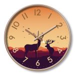 Silent Quartz Wall Clock – Creative Artistic Design for Living Room, Non-Punch Installation - Image 4