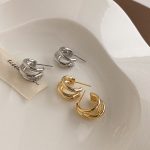 Minimalist Clip-On Hoop Earrings – No Piercing, Pain-Free Silver Hoops - Image 6