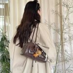 Korean large-capacity vintage Boston shoulder Bag - Image 6