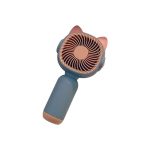 USB Rechargeable Mini Fan – Portable Quiet Cartoon Handheld Fan - Image 7