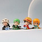 One Piece chibi Q-Version Figures - Luffy, Zoro & Nami Collectibles - Image 7