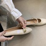 Retro Square-Toe Backless Flats - Elegant Slip-On Shoes for Women - Image 4