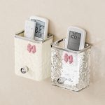 Wall-Mounted Bathroom Organizer - Comb, Toothpaste & Razor Storage - Image 8