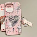 Gothic Cross & Snake iPhone Case – Dark Aesthetic, Matte Finish - Image 8