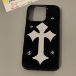 Dark Gothic Cross iPhone Case –  Soft Design - Image 2