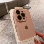 Litchi Leather Texture iPhone Case – Premium & Shockproof - Image 8