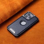 Premium Leather Texture MagSafe iPhone Case – Shockproof for iPhone - Image 5