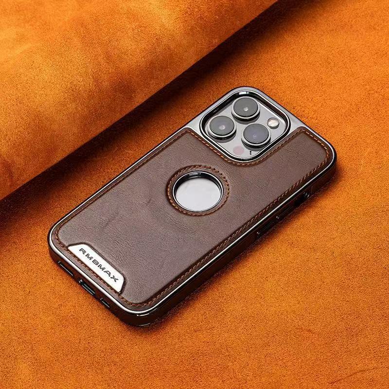 13385208896719415 Premium Leather Texture MagSafe iPhone Case – Shockproof for iPhone - Image 1