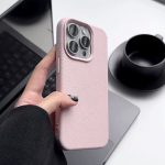 Litchi Texture Shockproof Phone Case – Stylish & Durable Protection - Image 4