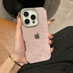 Electroplated Snow Velvet Phone Case – Soft & Stylish Protection - Image 4