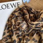 Vintage Leopard Print Scarf – Elegant & Versatile Neck Wrap - Image 9