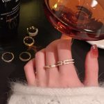 Elegant Pearl & Bow Open Rings – Adjustable Light Luxury Statement Rings for Women - Image 9