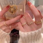 Elegant Pearl & Bow Open Rings – Adjustable Light Luxury Statement Rings for Women - Image 4