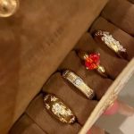 Vintage Wide Band Rhinestone Ring – Brushed Retro Statement Ring for Women - Image 10