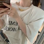 Minimalist Curved Tube Titanium Steel Choker – Fade-Resistant Metal Statement Necklace - Image 8