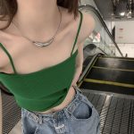 Minimalist Curved Tube Titanium Steel Choker – Fade-Resistant Metal Statement Necklace - Image 6