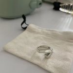 Irregular Vintage Block Ring – Distressed Minimalist INS Style Statement Ring - Image 3