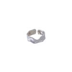 Irregular Vintage Block Ring – Distressed Minimalist INS Style Statement Ring - Image 8