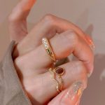 French Retro Cat’s Eye Double-Layer Ring – INS Style Adjustable Luxury Ring for Women - Image 9