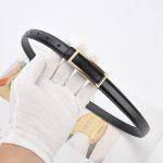 High-End Women’s Genuine Leather Waist Belt – Minimalist Black Fashion Belt for Dress Pants - Image 2