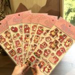 Strawberry Bear 3D Puffy Stickers – Cute Cartoon DIY Bubble Stickers for Kids - Image 5