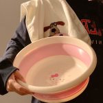 Hello Kitty Foldable Wash Basin – Portable & Thickened Sanrio Face Washing Bowl for Home or Dorm - Image 3