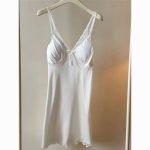 French Lace Silk Nightdress – Sexy Loungewear with Padded Bra - Image 4