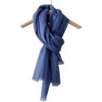 Beige Cotton Linen Scarf – Lightweight Travel Shawl & Sun Protection Wrap (180×90cm) - Image 5