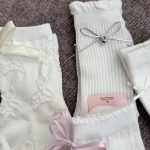 Korean Sweet Lace Bow White Socks – Cute Versatile Socks for Women - Image 5