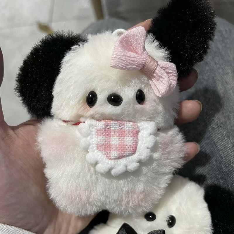 13403508598894599 Pochacco Squeaky Plush Keychain – Cute Hanging Toy Gift - Image 1