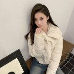 Short Korean-Style Padded Jacket for a Relaxed Look - Image 9