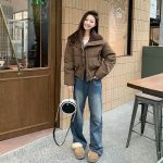 Short Korean-Style Padded Jacket for a Relaxed Look - Image 4
