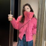 Short Korean-Style Padded Jacket for a Relaxed Look - Image 3