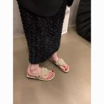 Pearl Boho Roman Flip-Flop Sandals for Women - Image 2