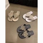 Pearl Boho Roman Flip-Flop Sandals for Women - Image 4
