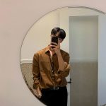 Men’s Corduroy Long Sleeve Oversized Casual Shirt Jacket - Image 6