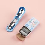 10pcs Mini Cartoon Stapler Set Portable Small Staplers - Image 9